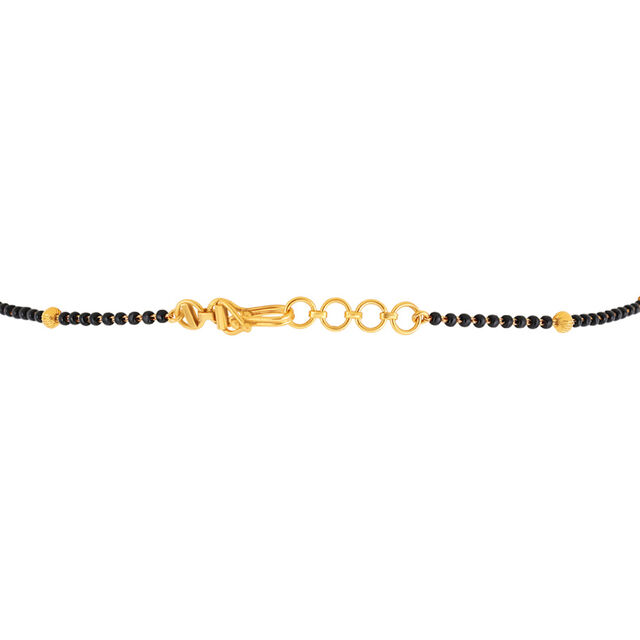 Golden and Black Accent necklace