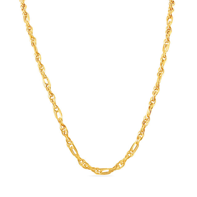 Figaro Fusion Gold Chain