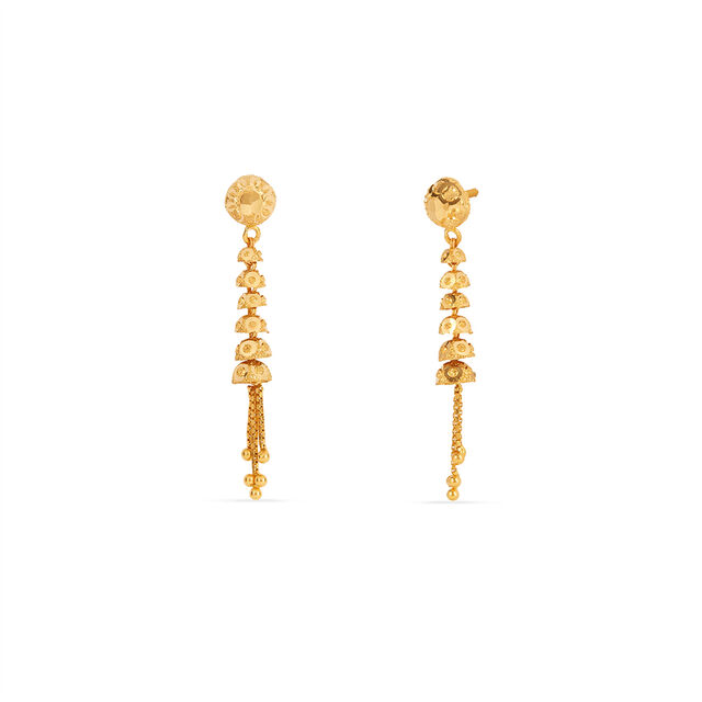 Tanishq 22KT Gold Earrings for Women
