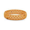 Lacy Filigree Gold Bangle 