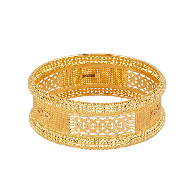 Tanishq 22KT Gold Bangle for Women 