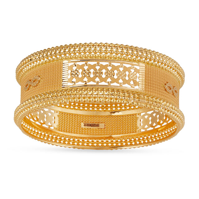 Tanishq 22KT Gold Bangle for Women 2