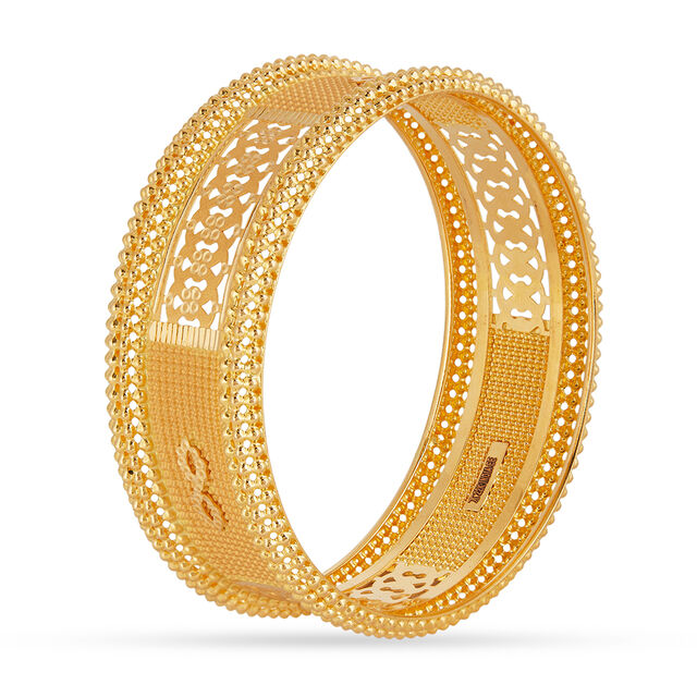 Tanishq 22KT Gold Bangle for Women 3