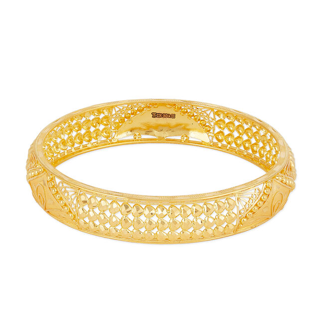 Tanishq 22KT Gold Bangle for Women 