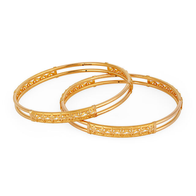Tanishq 22KT Gold Bangle for Women 3
