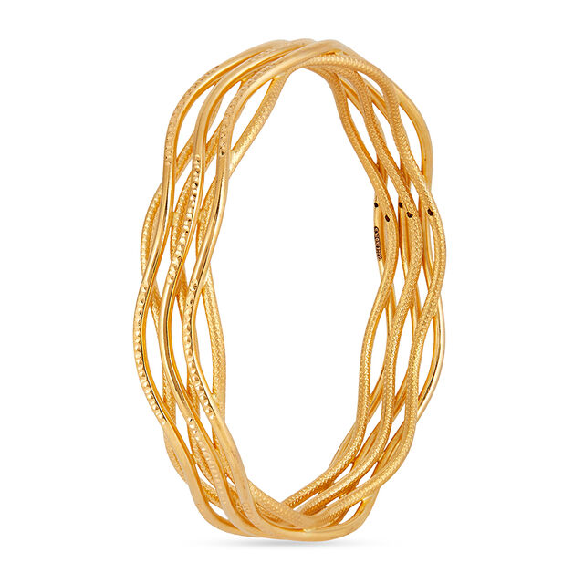Tanishq 22KT Gold Bangle for Women