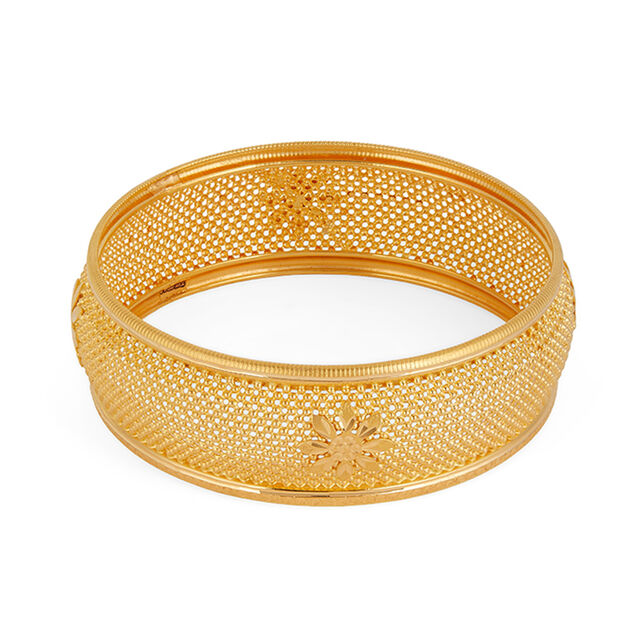 Tanishq 22KT Gold Bangle for Women 