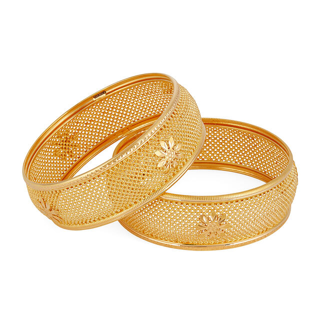 Tanishq 22KT Gold Bangle for Women 3