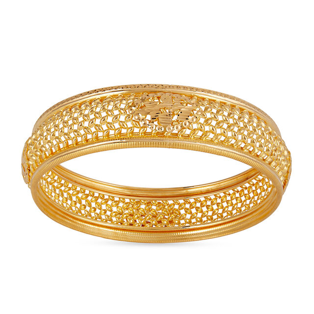Tanishq 22KT Gold Bangle for Women 3