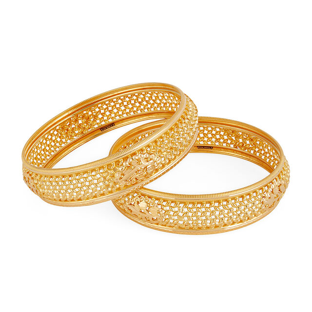 Tanishq 22KT Gold Bangle for Women 3