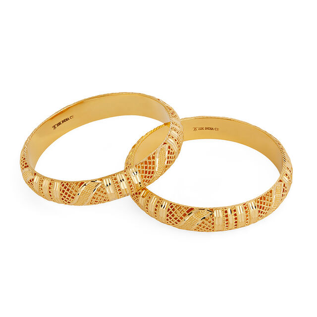 Tanishq 22KT Gold Bangle for Women 3