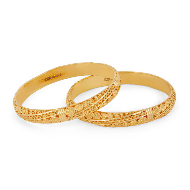 Tanishq 22KT Gold Bangle for Women 2