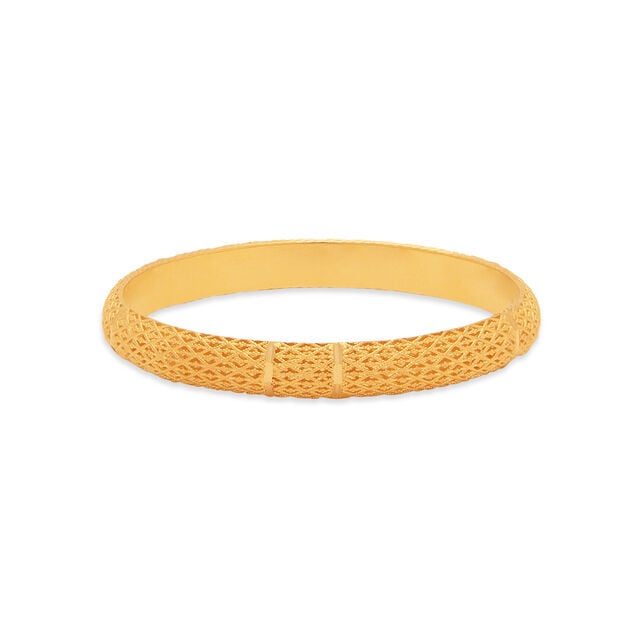 Gold Weave Elegant Bangle 4