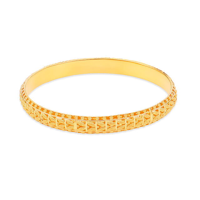 Intricate Gold Bangle