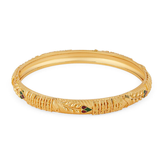 Tanishq 22KT Gold Bangle for Women 