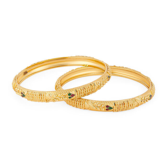 Tanishq 22KT Gold Bangle for Women 4