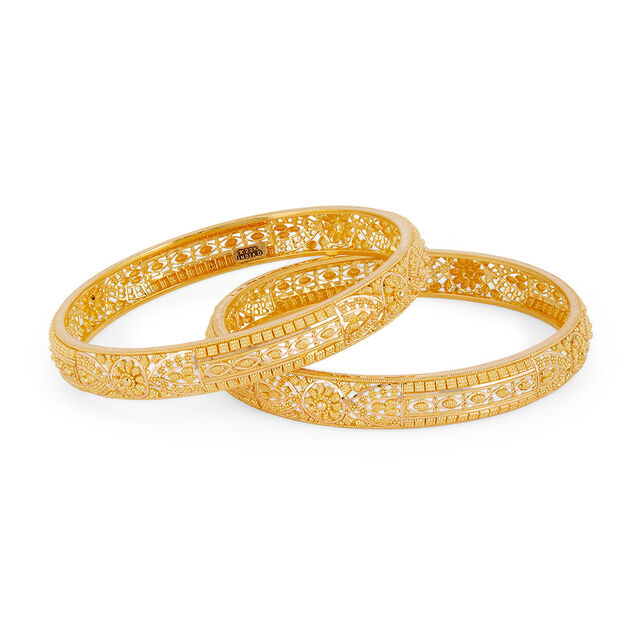 Tanishq 22KT Gold Bangle for Women