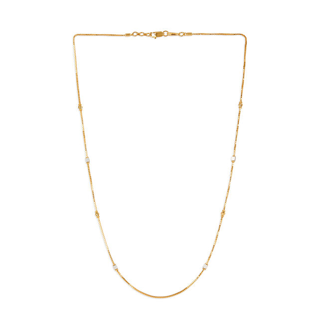Tanishq 22KT Gold Chain for Women 