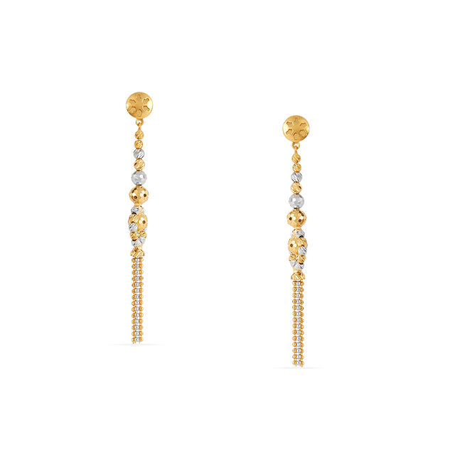Tanishq 22KT Gold Earrings for Women 