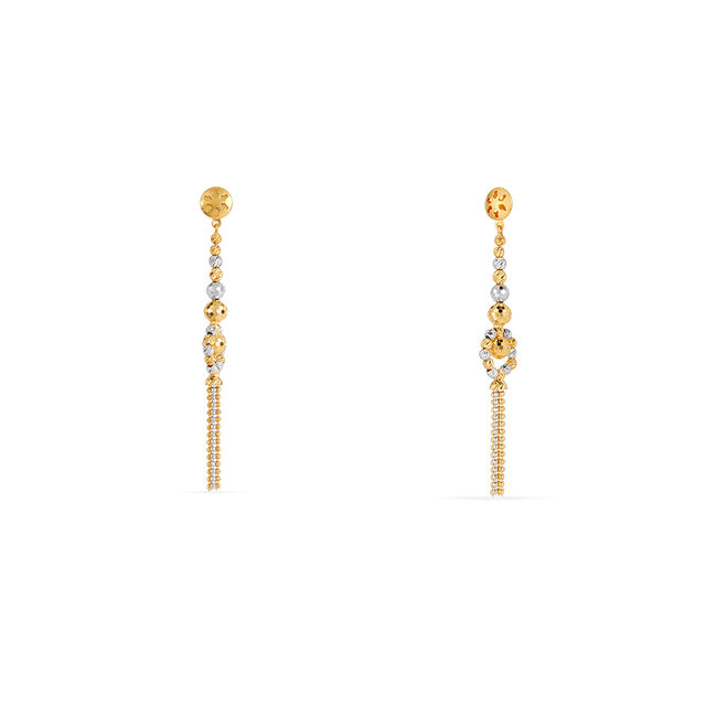 Tanishq 22KT Gold Earrings for Women 2