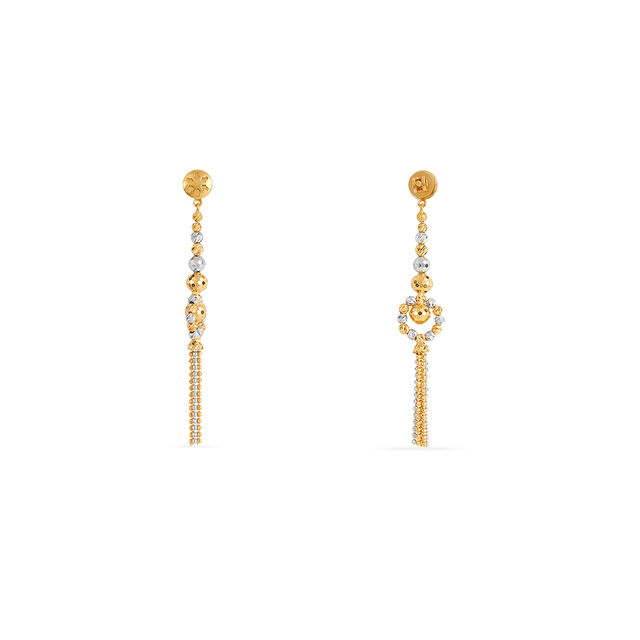 Tanishq 22KT Gold Earrings for Women 4