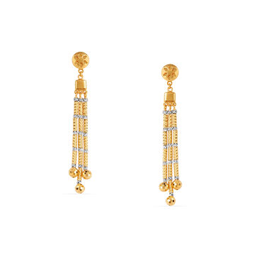 Tanishq 22KT Gold Earrings for Women