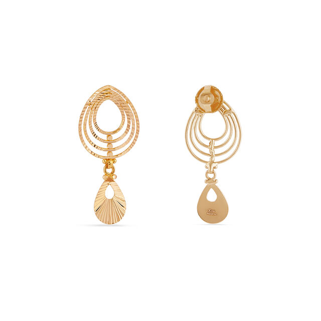 Tanishq 22KT Gold Earrings for Women 4
