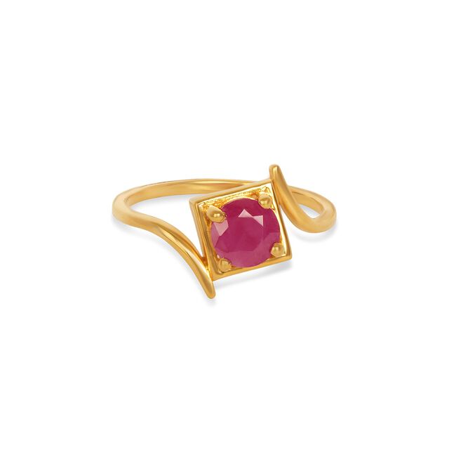 Tanishq 22KT Gold Finger Ring 