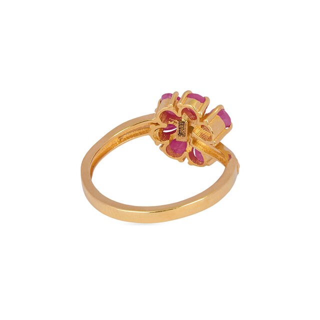 Tanishq 22KT Gold Finger Ring for Women 4