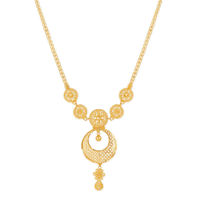 Majestic Elegance Gold Necklace Set 2
