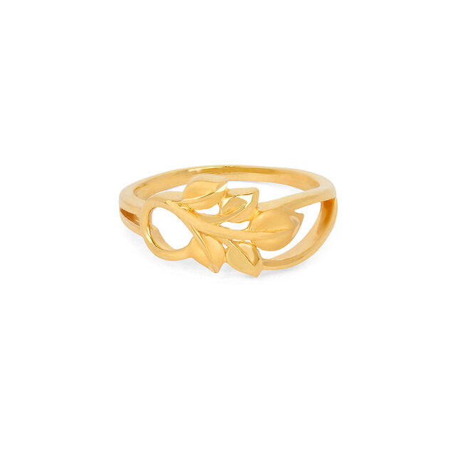 Tanishq 22KT Gold Finger Ring for Women 