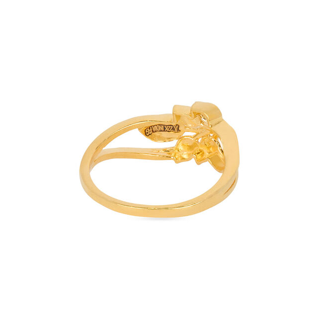 Tanishq 22KT Gold Finger Ring for Women 4