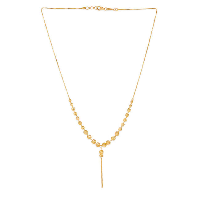Tassel Bead Gold Chain 