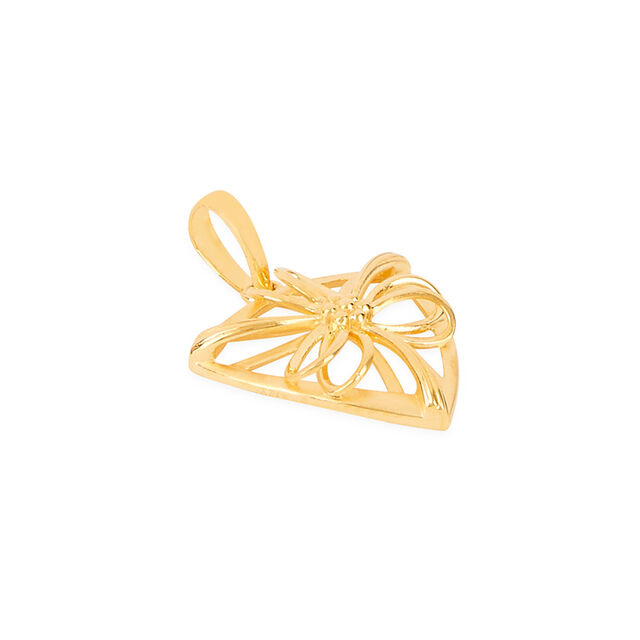 Tanishq 22KT Gold Pendant for Women 4