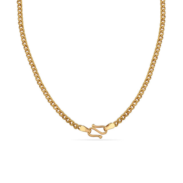 Tanishq 22 Karat Gold Chain for Women