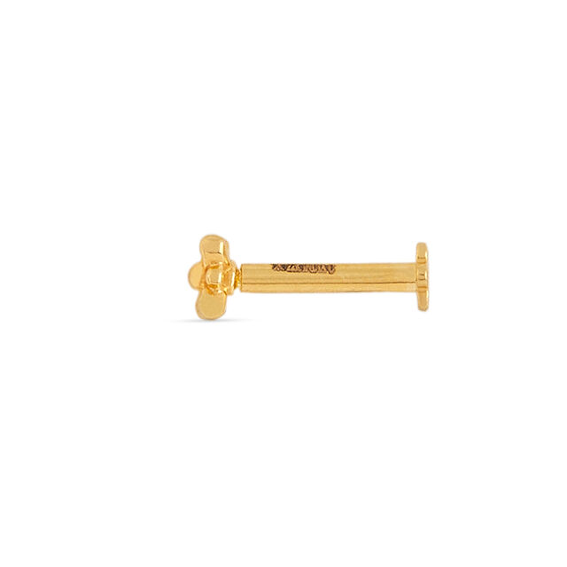 Tanishq 22KT Gold Nose Pin for Women 3