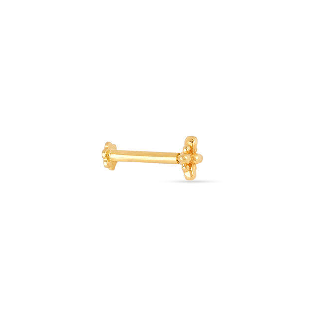 Tanishq 22KT Gold Nose Pin for Women 5
