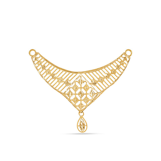 Tanishq 22KT Gold Pendant 