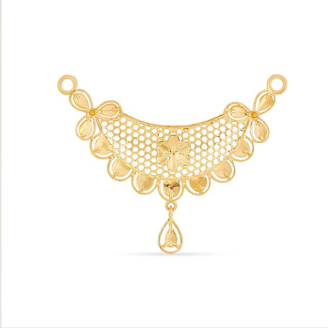 Tanishq 22KT Gold Pendant for Women 3