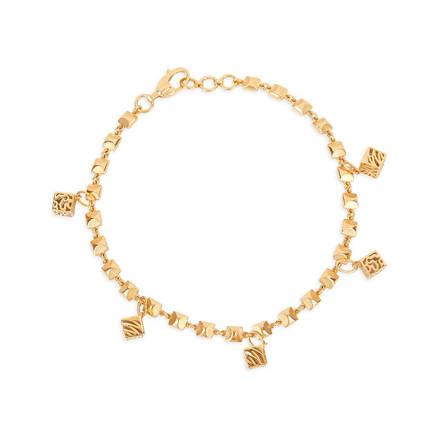 Tanishq 22KT Gold Bracelet for Women 3