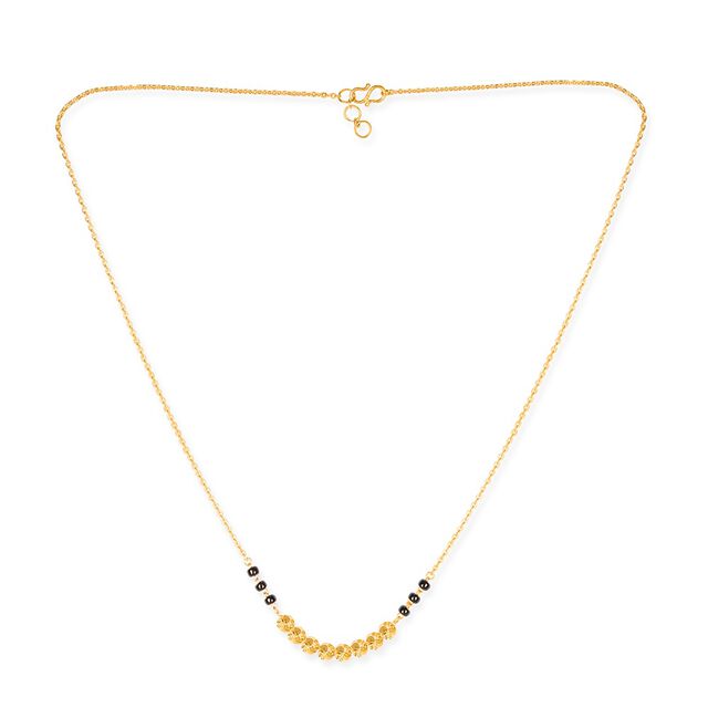Tanishq 22KT Synthetic Stones Chain for Women 