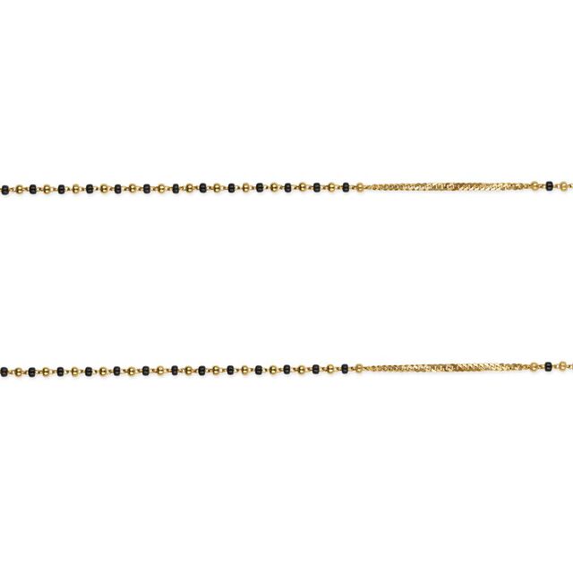 Tanishq 22KT Synthetic Stones Chain for Women 3