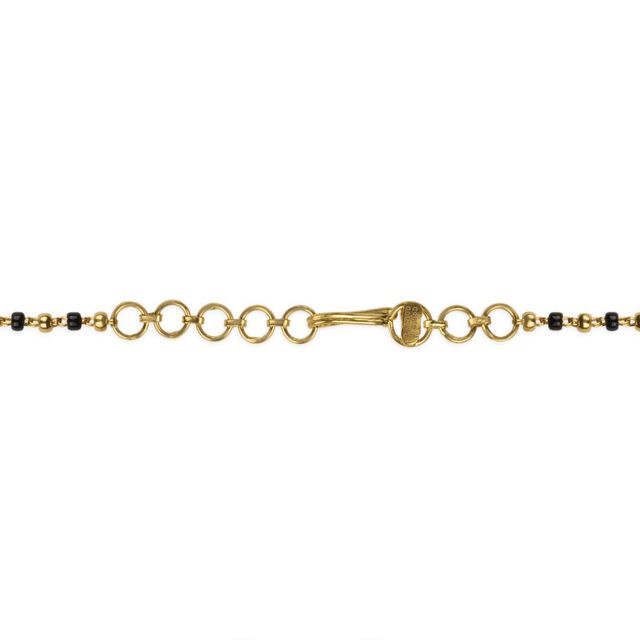 Tanishq 22KT Synthetic Stones Chain for Women 4