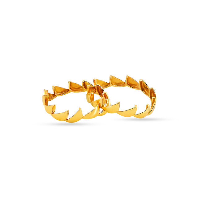 Tanishq 22 Karat Gold Finger Ring for Women