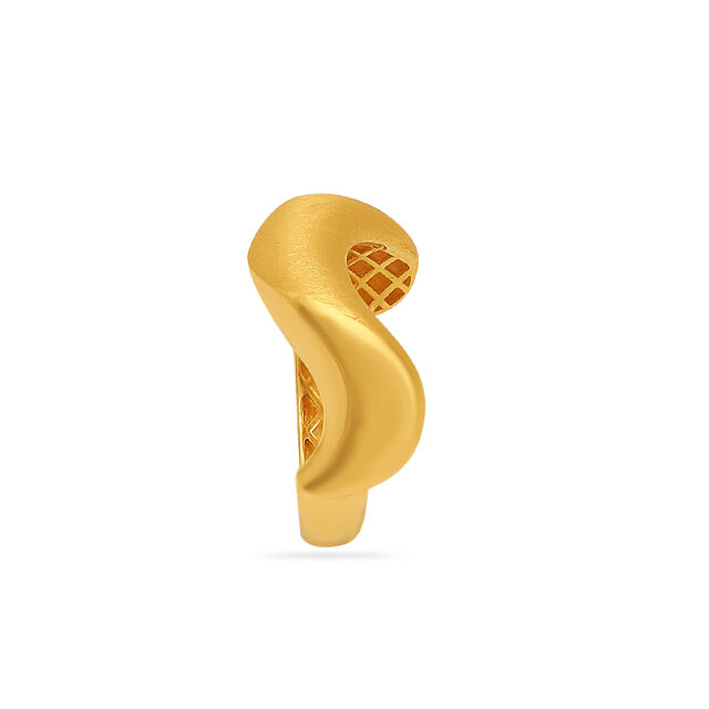 Waves of Minimalist Beauty Ring