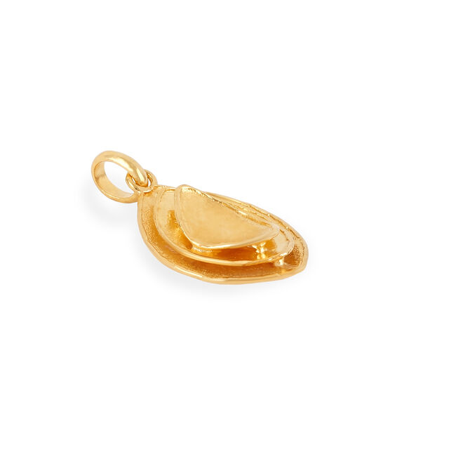 Tanishq 22KT Gold Pendant for Women 2