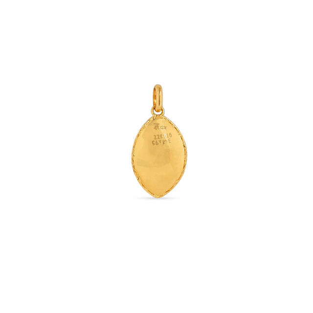 Tanishq 22KT Gold Pendant for Women 3