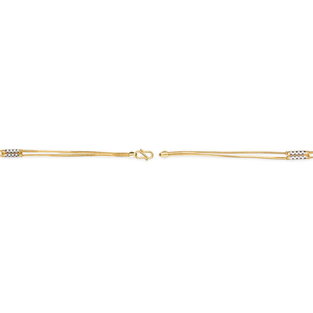 Tanishq 22KT Gold Chain for Men 4