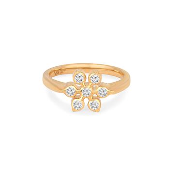 Tanishq 22KT Diamond Finger Ring for Women