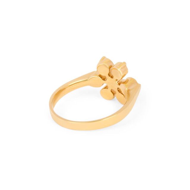 Tanishq 22KT Diamond Finger Ring for Women 4